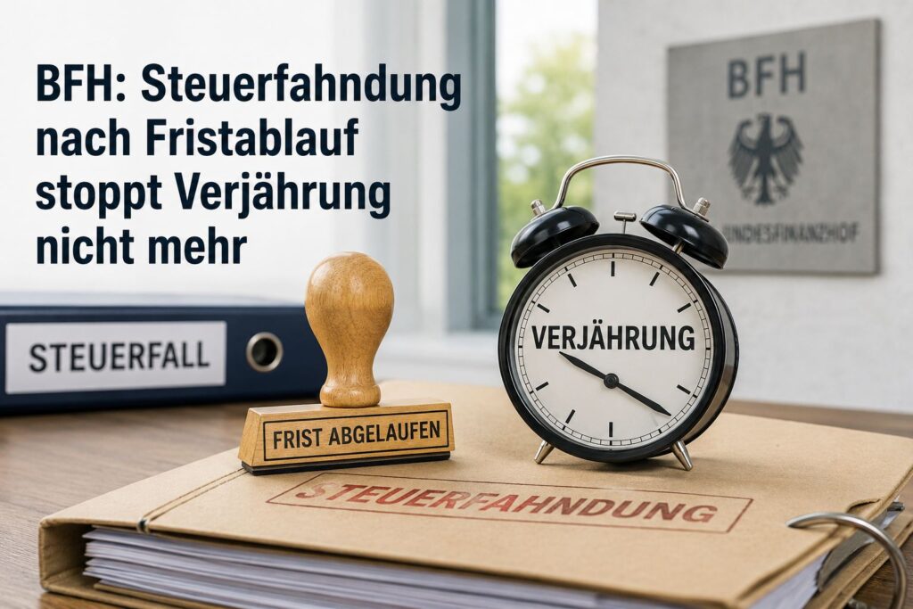 Steuerfahndung und Fristablauf im Fokus_XS